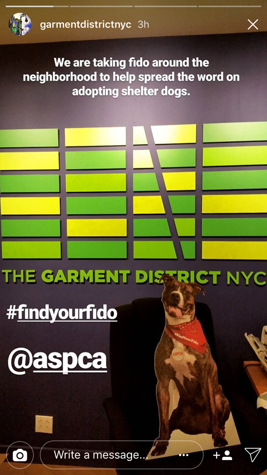 Garment District joins #findyourfido
