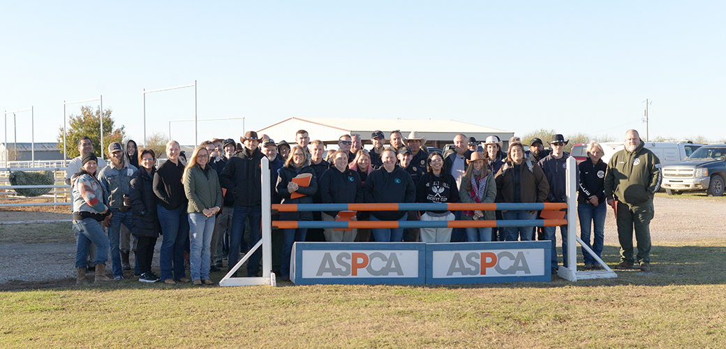 group photo at ETAC event