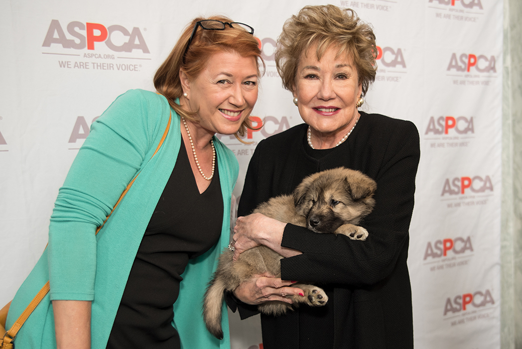 ASPCA's Nancy Perry with former U.S. Senator Elizabeth Dole
