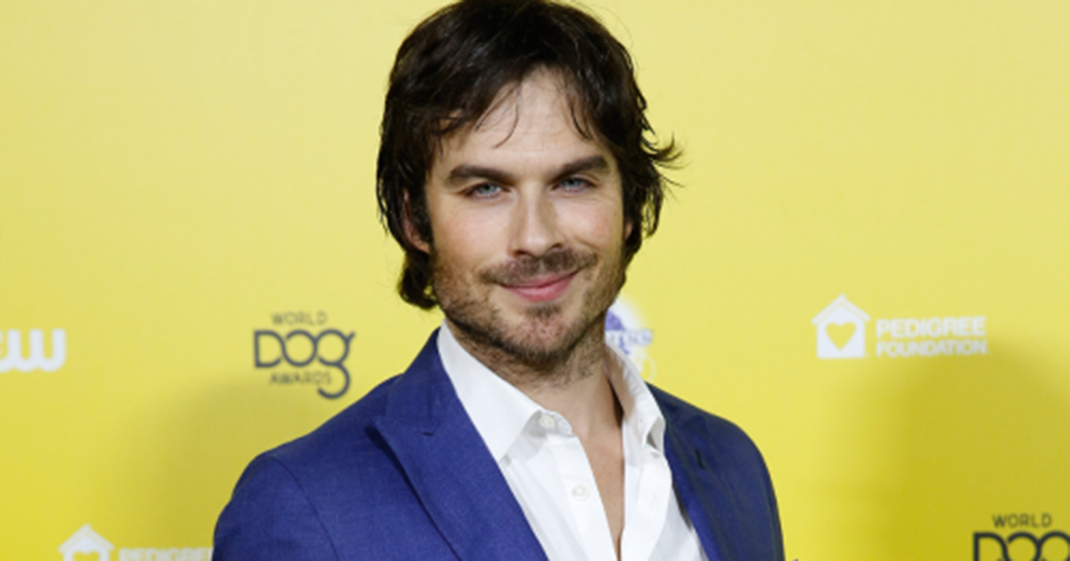 Aspca Presents Dog S Best Friend Award To Actor Ian Somerhalder At The World Dog Awards Aspca