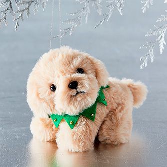 puppy ornament