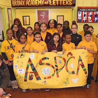 Bronx Academy of Letters students